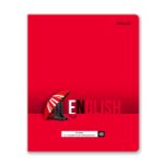 Комплект тетрадей со справочным материалом ПреКрасная, матовая ламинация + выборочный лак, A5+ 48 л. 12 шт, на скобе 65 г/м², белизна 100 %, клетка/линия, 01052 12 предметов, Светоч 48К36