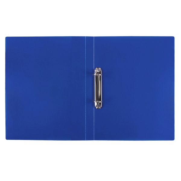 Папка на 2 О-кольцах A4 700 мкм 25 мм, волокно, 4 шт, d-20 мм, синий new EC211330002, Expert Complete