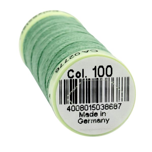 Нитки отделочные Gutermann Top Stitch, 30м, 100 пастельно серо-зеленый, 5 катушек