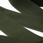 Стропа (ременная лента) 50 мм / 25 метров, толщ. 1.0 мм, [27.5 г/пог.м], 100% п/п, хаки, 4150