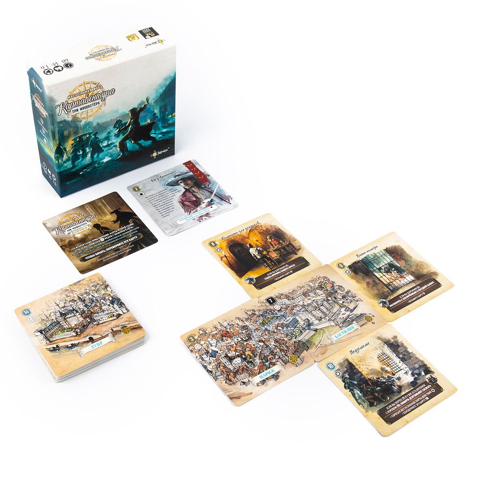 Игра настольная Эврикус Картавентура Три мушкетёра BG-14002