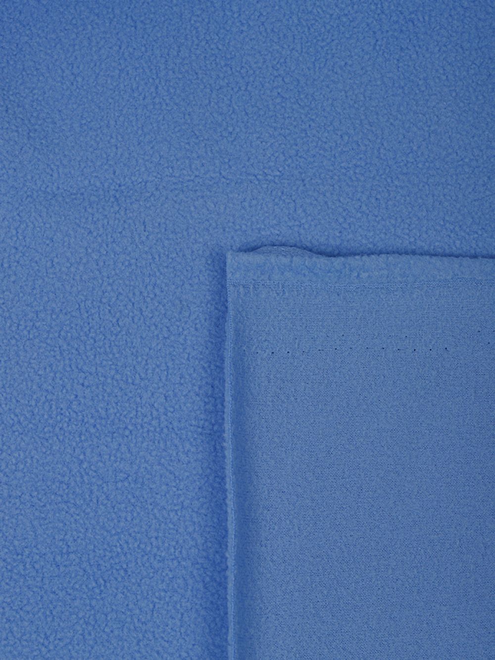 Флис 2-сторонний 190 г/м², 150 см / 2 метра, TBY-0059-331.2, цв.F331 тем.голубой