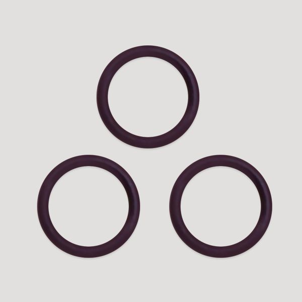 Кольца для бюстгальтера металл ⌀10.0 мм, 076 сливовое вино, Arta, 50 шт