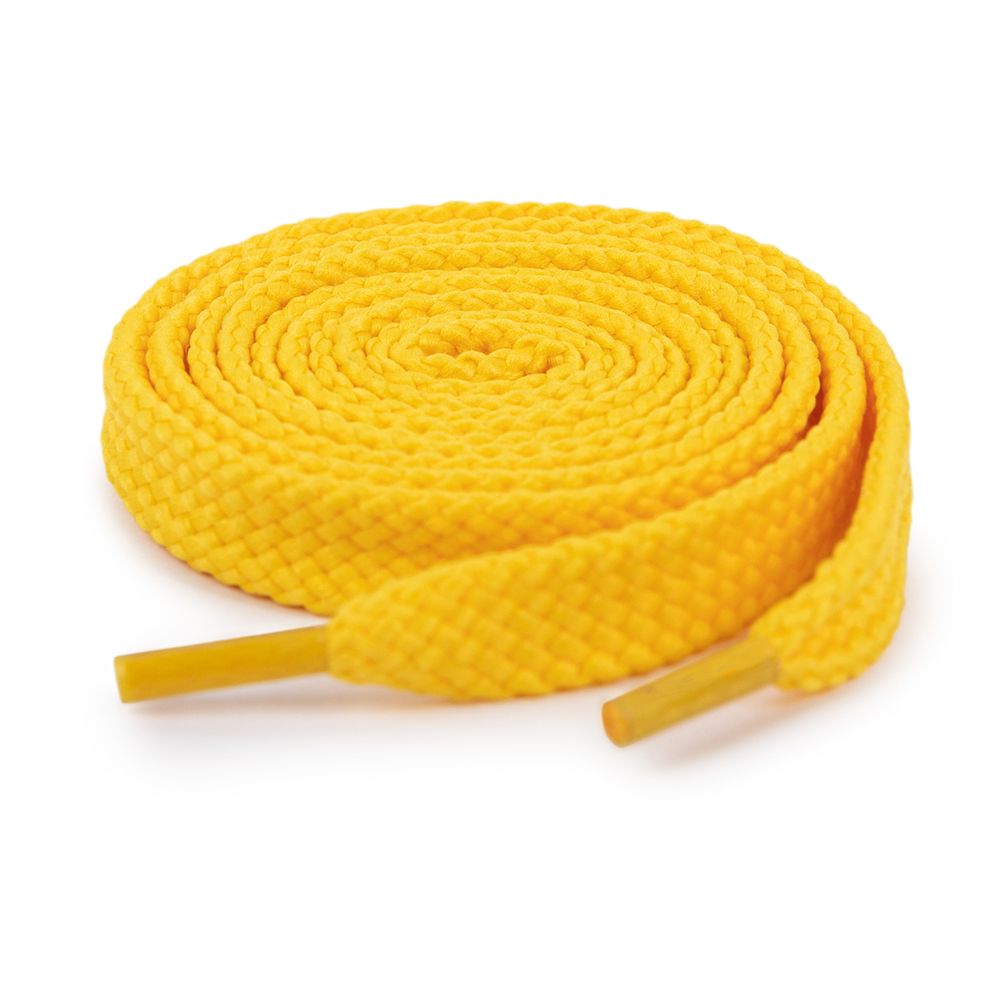 Шнурки для обуви т.5 120 см, 25 п №093(10093) желтый, Gamma