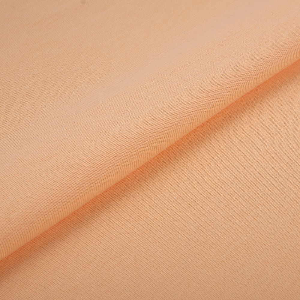 Трикотаж кукольный отрез 500х165 см, 225 г/м², 5 персиковый, Peppy DTF-01