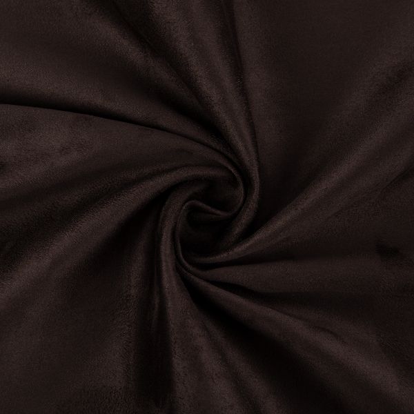 Замша искусственная отрез 35х50 см, 175±5 г/м², 19-1118 chocolate (т.коричневый), Peppy Woven Suede