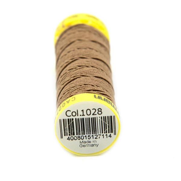 Нить-резинка Gutermann Elastic, 10м, 1028 бирюзово-голубой, 5 катушек
