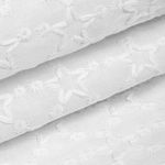 Ткань шитьё (прошва) 100 г/м², 150 см / 2 метра, TBY.Emb.8228.1.2, цв.01 белый