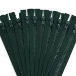 Молния трактор Arta Т6 (6 мм) 1 зам., н/раз., 18 см, цв. 054 т.зеленый, уп.10 шт