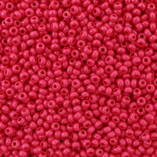 Бисер Preciosa цветной мелованный 10/0 (2.3 мм), круг.отв, 50 г, (16A77)