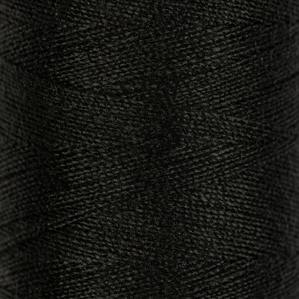 Нитки универсальные Nitka 40/2, 4570 м (5000 ярд) / 1 кат., 000 черный