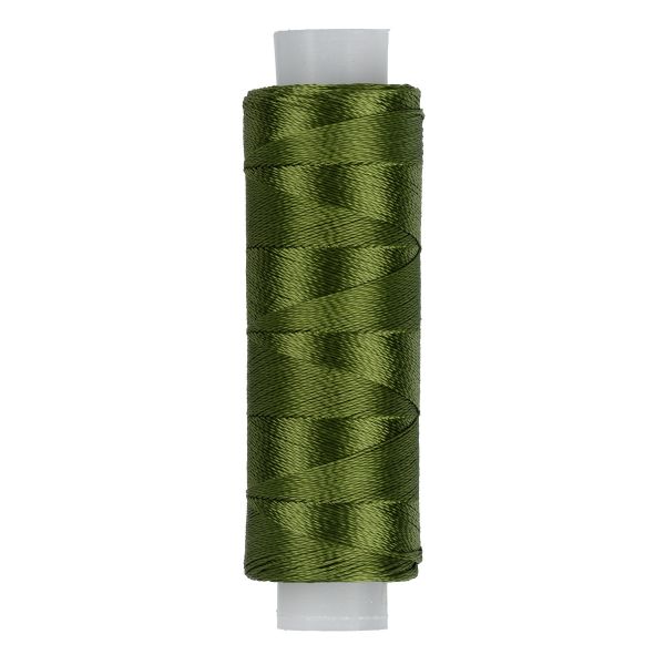 Нитки вышивальные Gamma V150/2, 10х200 ярдов, 3260 зеленый