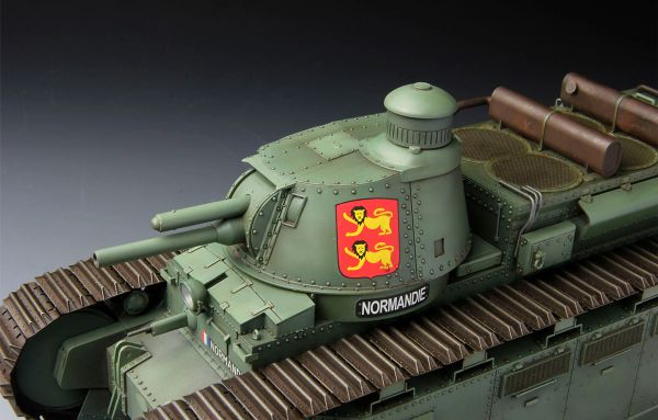 Модель сборная: танк, SUPER HEAVY TANK CHAR 2C 1/35, Meng TS-009