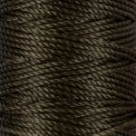 Нитки для кожи вощёные (полиэстер) 40 м, 012 т. зеленый, LC-006, Промысел