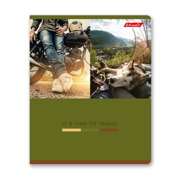 Тетрадь ученическая общая, A5+ 80 л. на скобе 65 г/м², белизна 100%, 5 шт, клетка в термоусадочной пленке, 000488 Собаки рулят, Светоч 80ТСК5_0_2_1