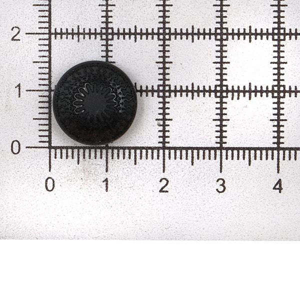 Пуговицы на ножке 24L (15мм) (Black (черный)), 36 шт, 615006-1