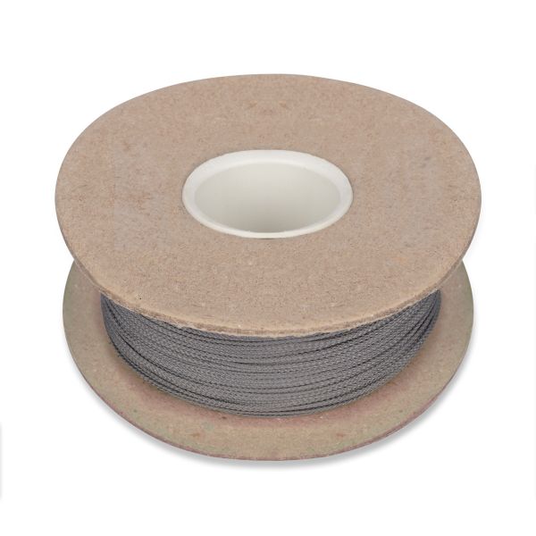 Шнур для мокасин ⌀1.0 мм, 200 м, 964012 / серый, Gamma 1с16