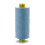 Нитка особо тонкая Gutermann Mara №150 (150/2), 1000 м, 713953, цв. 143 серо-голубой, 1 катушка