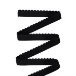 Резинка бельевая (отделочная) становая 12.0 мм / 25 метров, №039 черный, Blitz DT-15