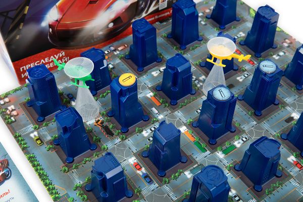 Игра настольная Погоня. Полиция против угонщика, Эврикус PG-17342