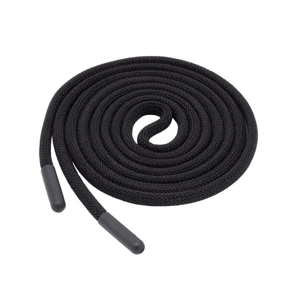 Шнурок декоративный круглый ⌀5.0 мм / 135см, 1 шт, 13 черный, 3AR2808