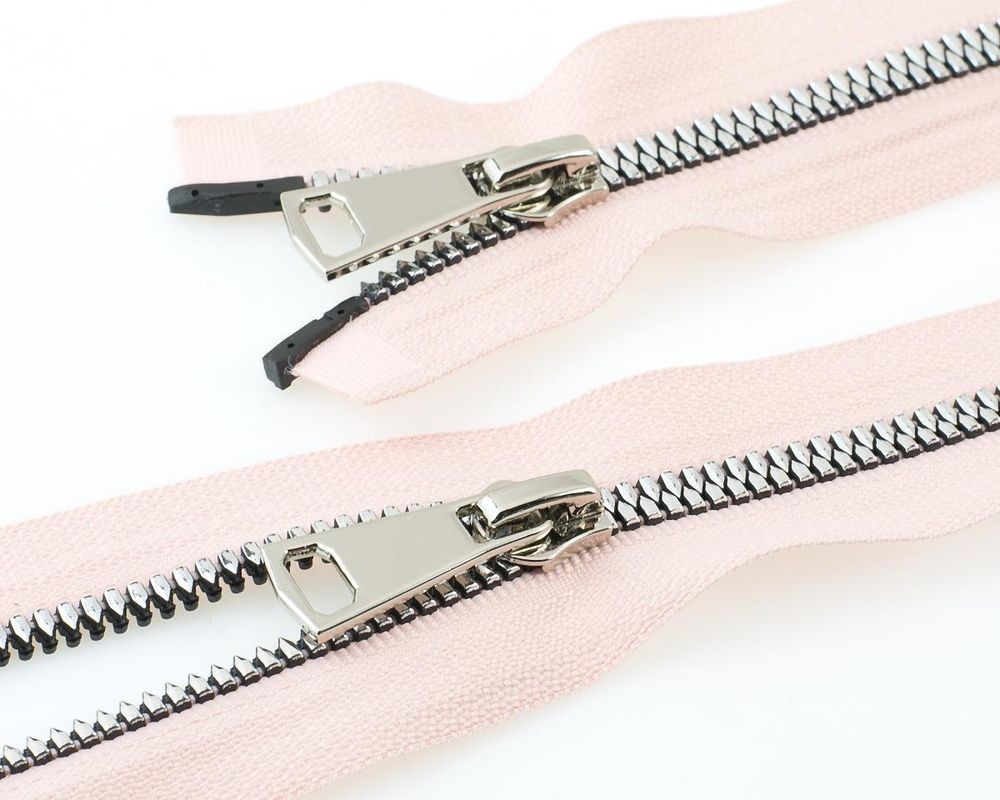 Молния трактор Т5 (5 мм) 2 зам., разъем., 110 см, никель, цв. D274 пыльная роза, MaxZipper Premium, 1 шт /TOS/