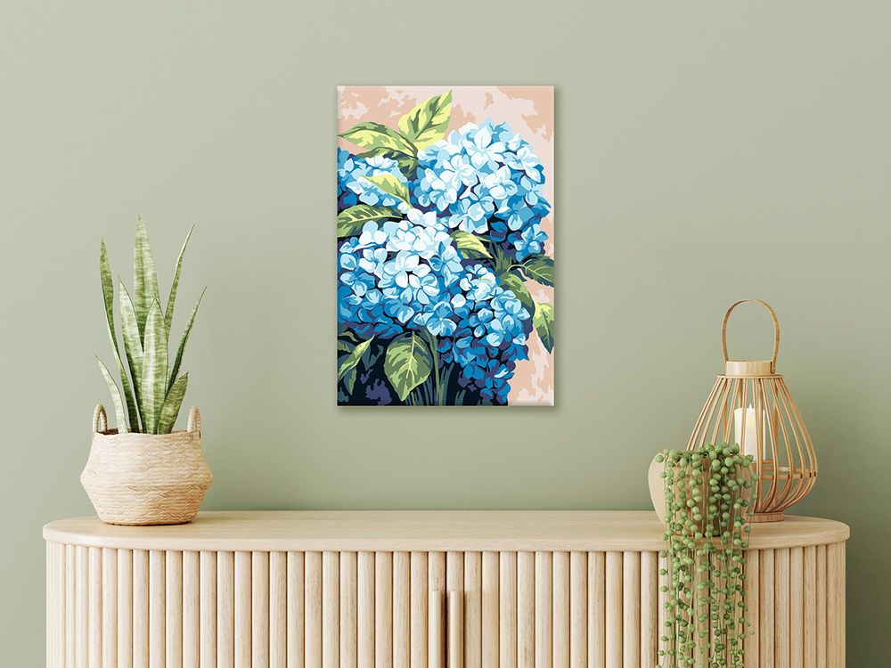 Картина по номерам Фрея PNB/PS-281, Воздушная гортензия, 30х20 см