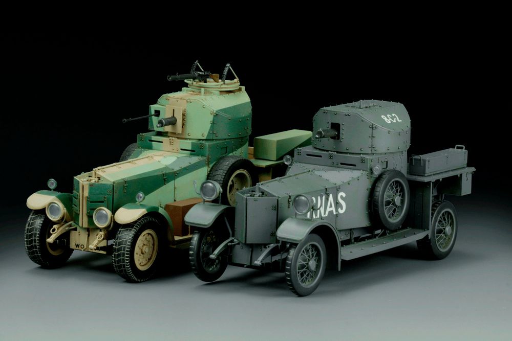 Модель сборная: бронеавтомобиль, Rolls Royce Armored 1914/1920 1/35, Meng VS-010