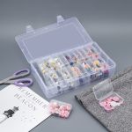 Контейнер для хранения мелочей 27.6х16.4х5.6 см, 24 штуки в боксе