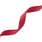 Лента репсовая (в рубчик) 12.0 мм, 18.28м, (аналог 7702720) (028 т.красный)