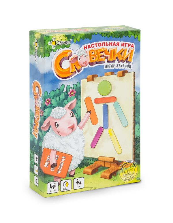 Игра настольная Словечки, Эврикус BG-17008