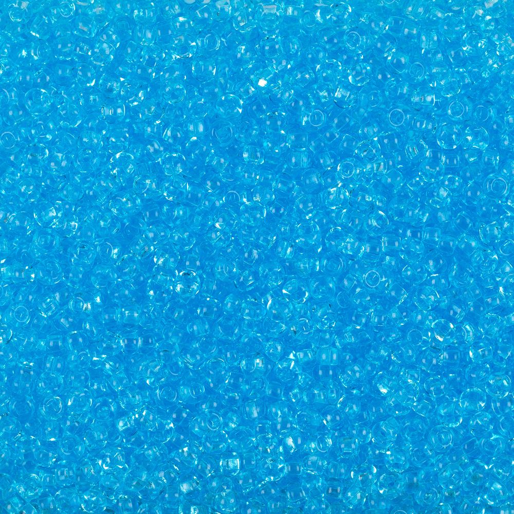 Бисер Preciosa круглый 10/0, 2.3 мм, 50 г, 60000 св. голубой, 311-29001 (331-29001)