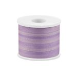 Лента (тесьма) шелковая 7.0 мм / 45.5±0.5 метров, M001 св.сиреневый/сиреневый, Gamma SRM-7