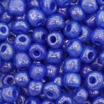 Бисер Astra&Craft 6/0 (4.1 мм), 150 г (10х15 г), цв. 146 сине-сиреневый/жемчужный