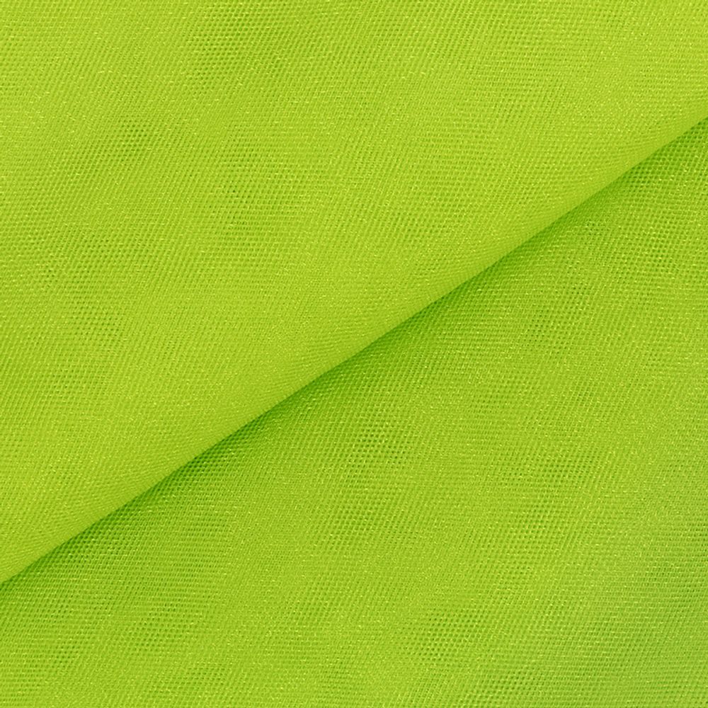 Фатин кристалл 18±2 г/м², 150х150 см, 49 лайм, Gamma FTN-BRN