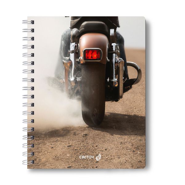 Тетрадь ученическая общая с двойной обложкой, A5 96 л. на гребне 65 г/м², белизна 100 %, 4 шт, клетка, 01211 Движение на опережение, Светоч Т118