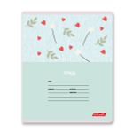 Тетрадь ученическая школьная, выборочные блёстки, A5+ 24 л. на скобе 65 г/м², белизна 100% 30 шт, линия, 000722 Мечтательность, Светоч 24ТЕТл-002