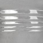 Резинка силиконовая (лента) 8.0 мм / 50 метров, толщ. 0.3 мм, блестящая, 38006