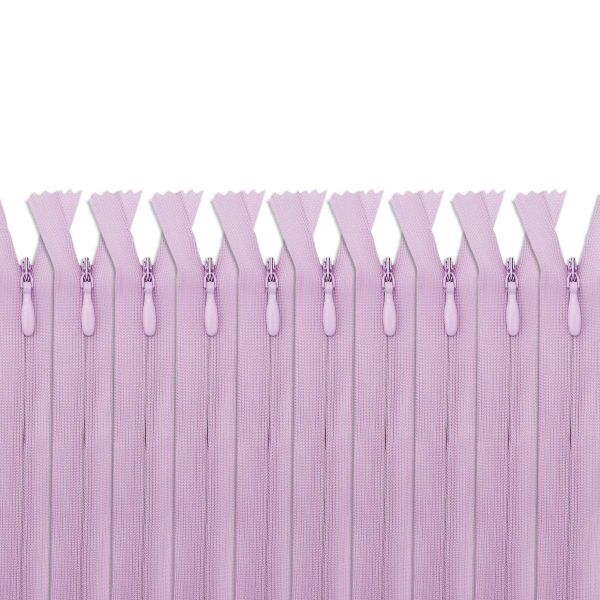 Молния потайная (скрытая) Т3 (3 мм) 1 зам., н/раз., 50 см, сирен, 31309 / 50, 10 шт