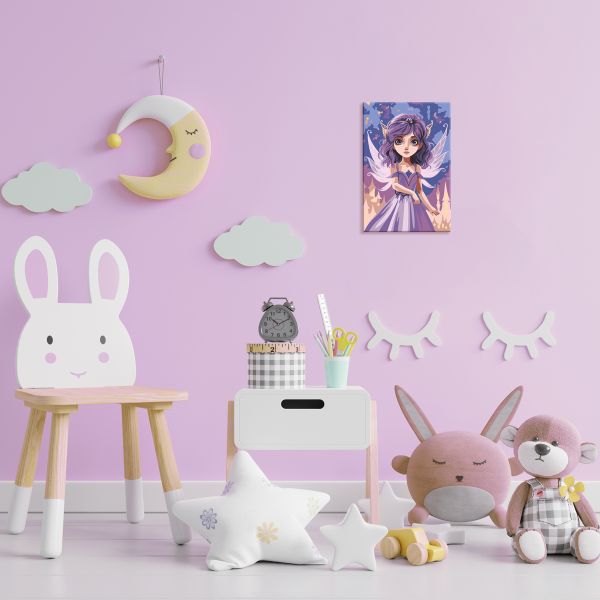 Картина по номерам Фрея PNB/PS-310, Сиреневая фея, 30х20 см