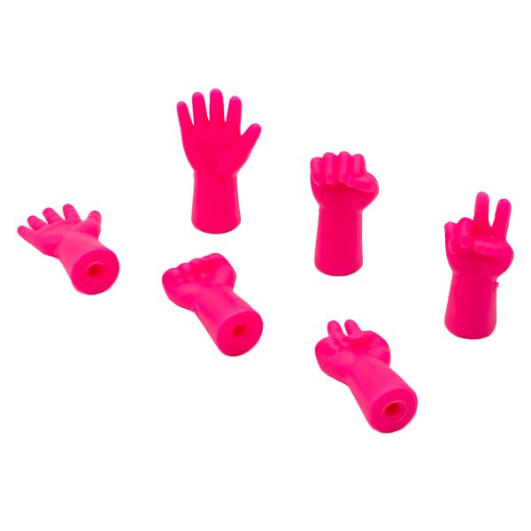 Наконечники-стопперы для спиц Рука, упак. 6 шт