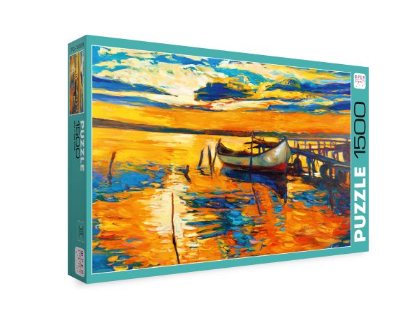 Пазл 1500 элементов, Старый причал, Фрея PZL-1500/24