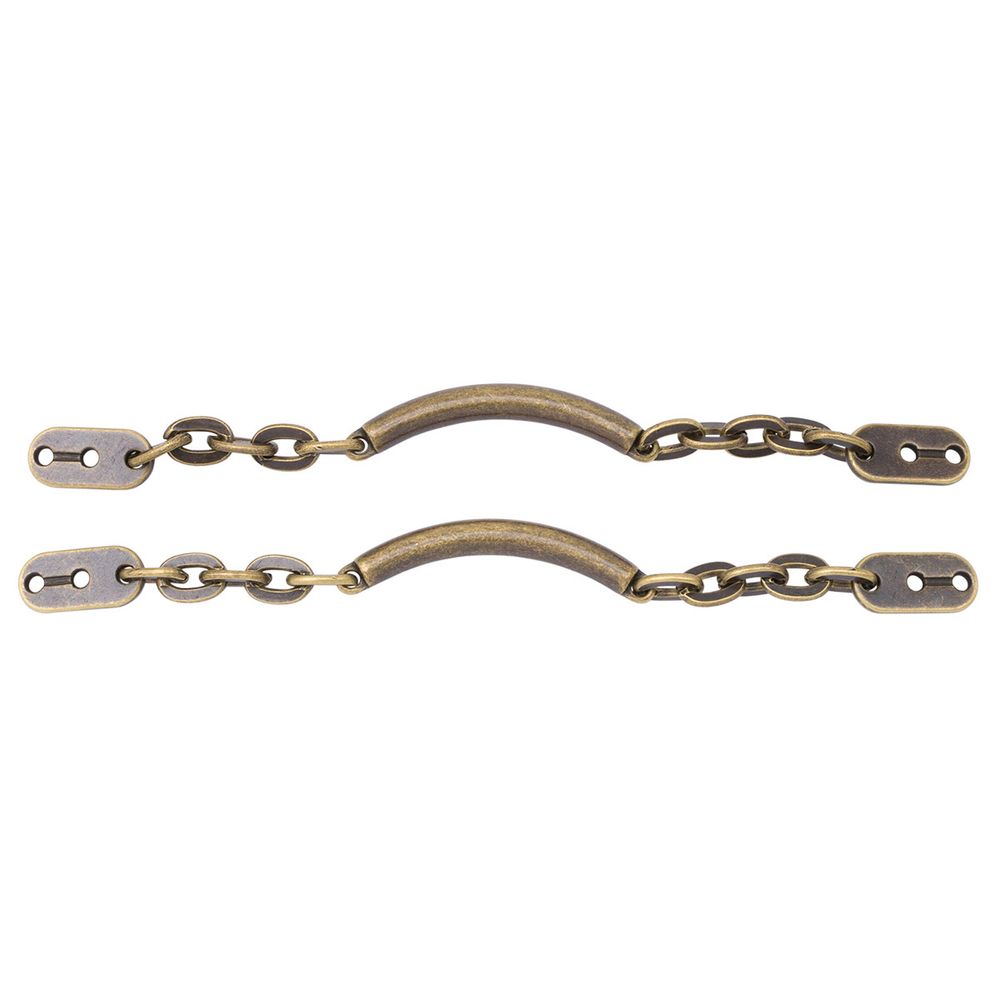 Цепочка-вешалка 105х7 мм, металл, OB бронза,2 шт, MB196