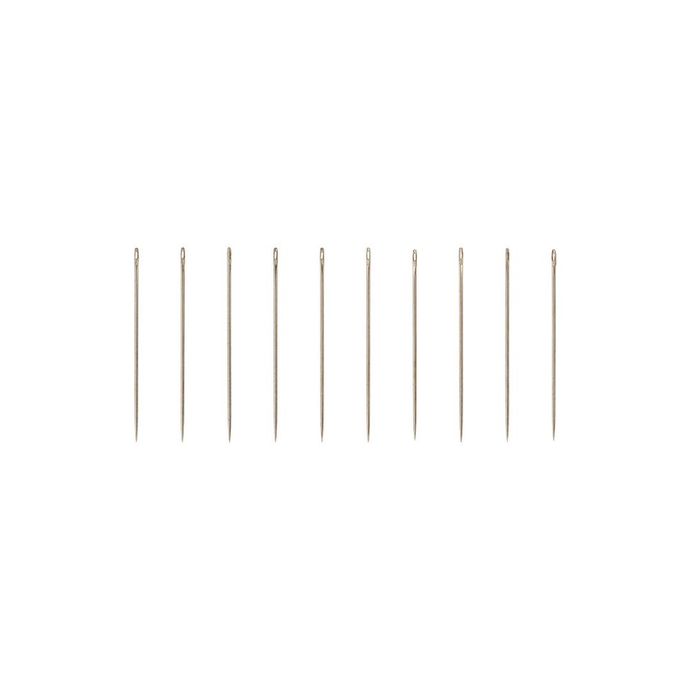 Иглы ручные №1, 10 шт, Gamma NIR-01