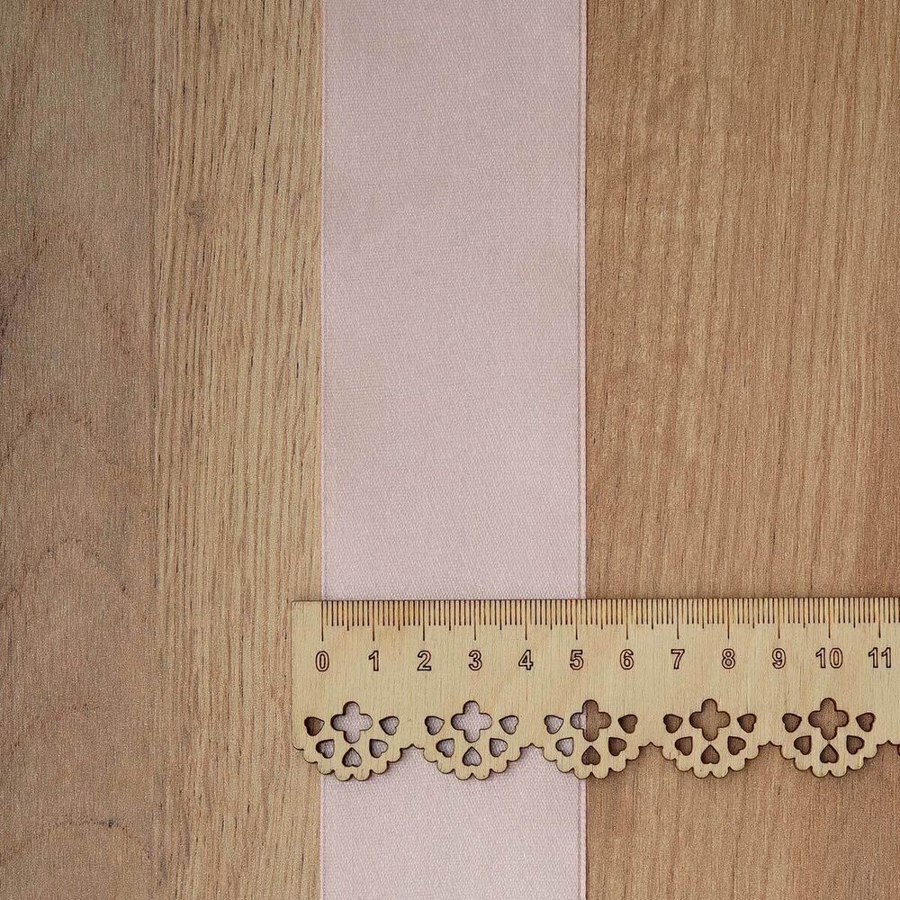 Лента атласная 1-сторонняя 50.0 мм / 22.86±1 метров, 034 пудровый, Globus