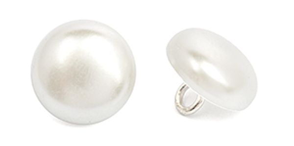 Пуговицы на ножке пластик XY.20 цв.001 белый 18L-11мм, 50 шт