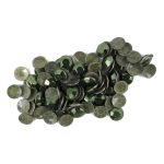 Стразы термоклеевые, 4 мм, ss16, 100 шт/упак (110 т.зеленый)