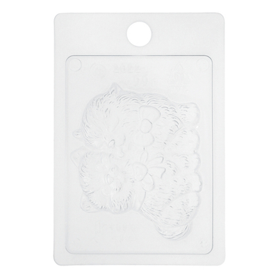 Пластиковая форма (Влюбленные котята)