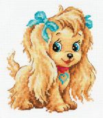 Набор для вышивания нитками Чудесная игла, Обаяшка, 12х14 см