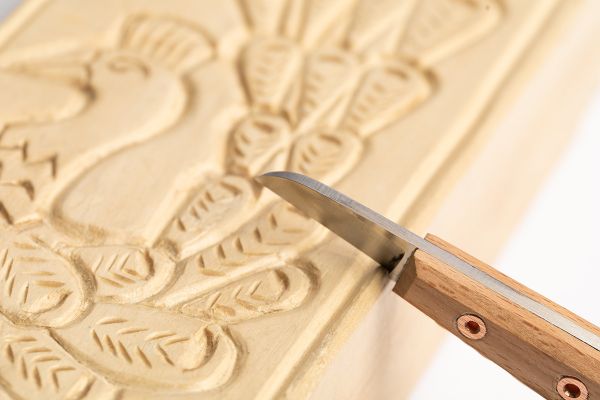 Нож для резьбы WT-001, 1 шт, 3, Промысел